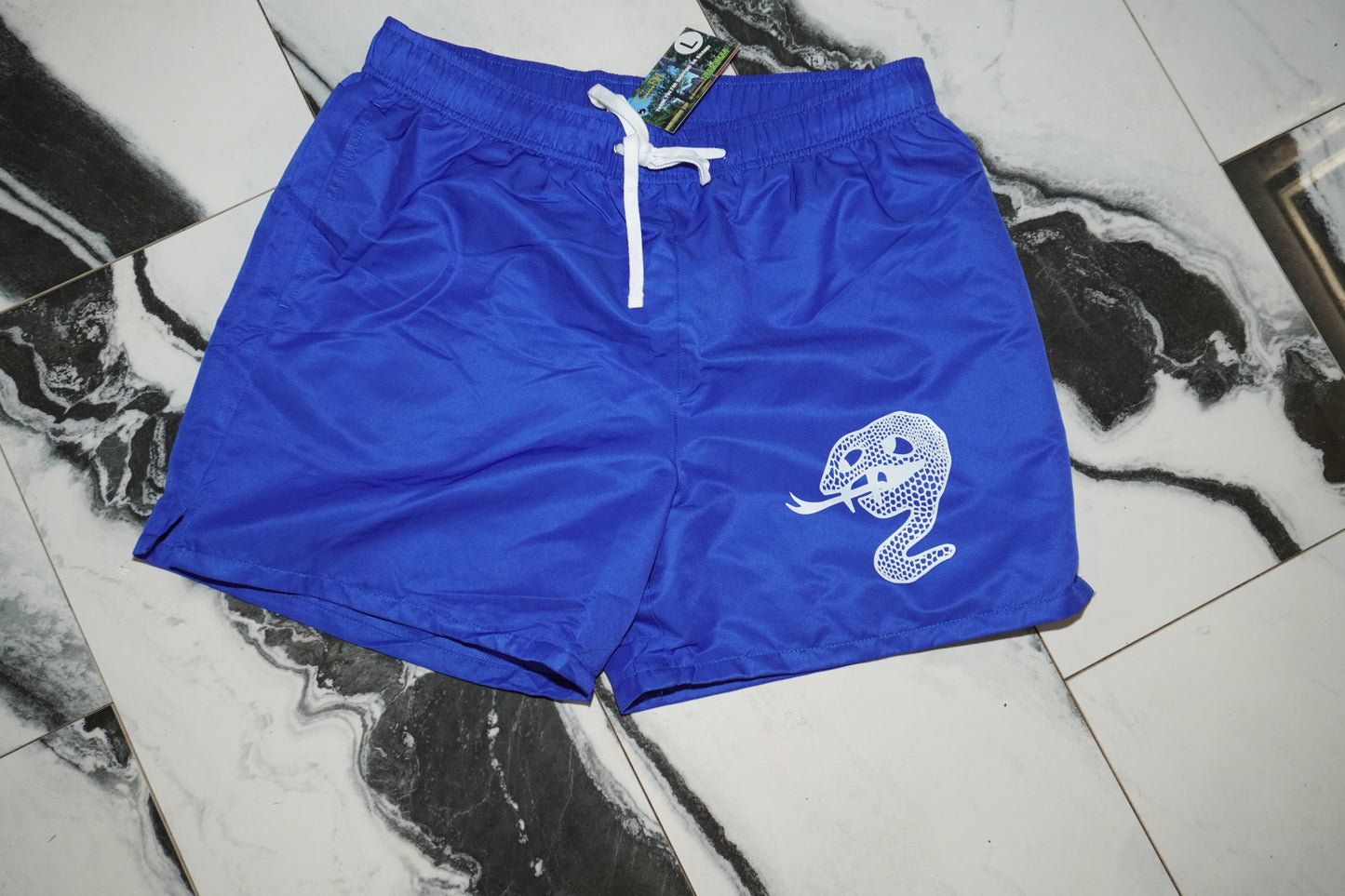 RICH SNAKE (BLUE SHORTS)